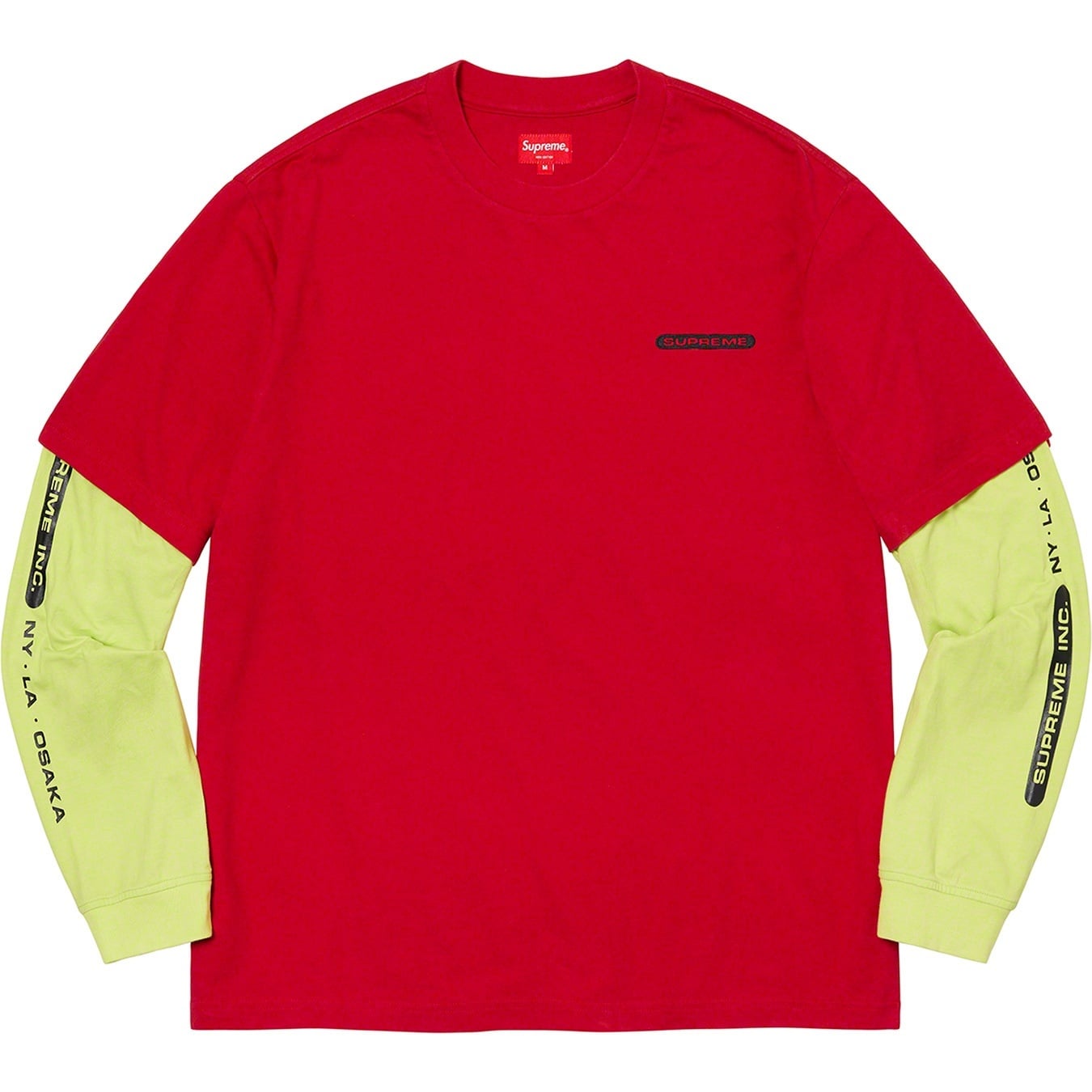 Supreme Inc. Paneled L/S Top view 3